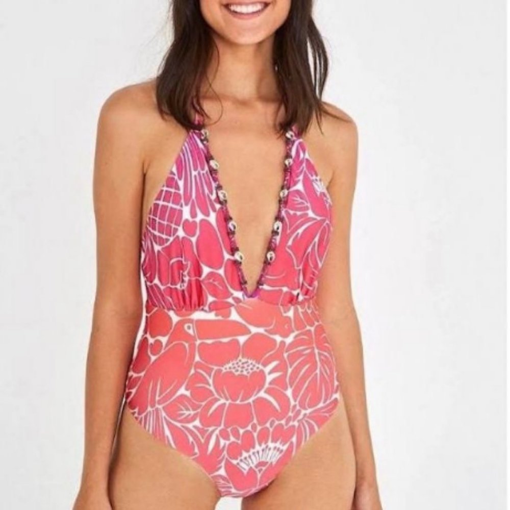 Farm Rio one piece Swimsuit size XS